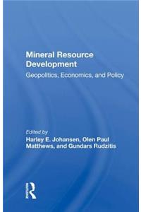 Mineral Resource Development