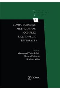 Computational Methods for Complex Liquid-Fluid Interfaces