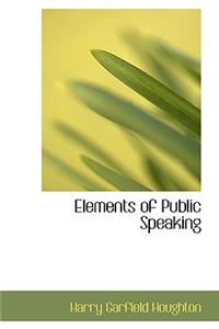 Elements of Public Speaking