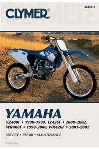 Yamaha YZ400F, YZ426F, WR400F & WR426F Motorcycle (1998-2002) Service Repair Manual