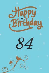 Happy birthday 84