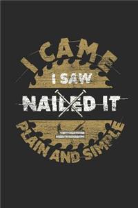 I Came I Saw Nailed It Plain And Simple