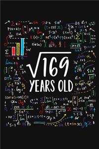 Square Root Of 169 Years Old