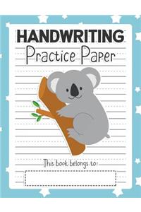 Handwriting Practice Paper