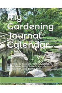My Gardening Journal Calendar