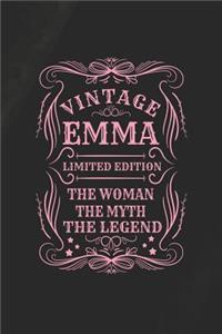 Vintage Emma Limited Edition the Woman the Myth the Legend
