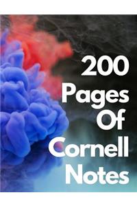 200 Pages Of Cornell Notes