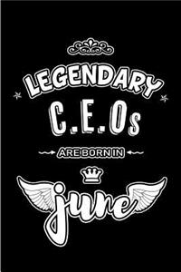 Legendary CEOs are born in June