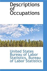 Descriptions of Occupations