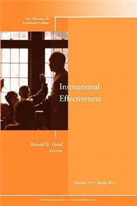 Institutional Effectiveness