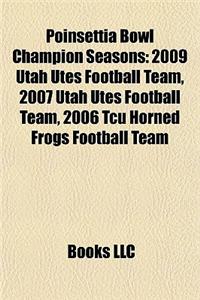 Poinsettia Bowl Champion Seasons