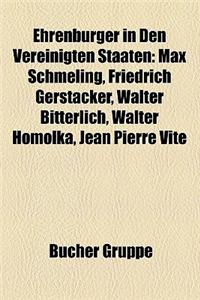 Ehrenburger in Den Vereinigten Staaten