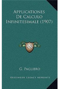 Applicationes De Calculo Infinitesimale (1907)