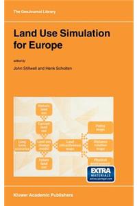 Land Use Simulation for Europe