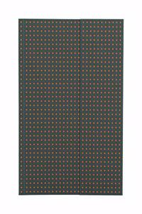 Grey on Orange (Circulo) A5 Unlined Notebook