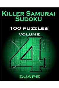 Killer Samurai Sudoku 100 puzzles