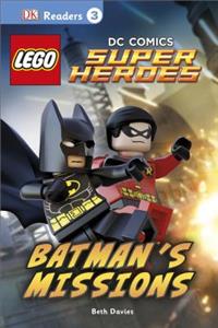DK Readers L3: Lego(r) DC Comics Super Heroes: Batman's Missions