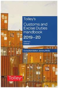 Tolley's Customs and Excise Duties Handbook Set 2019-2020