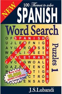 New Spanish Word Search Puzzles