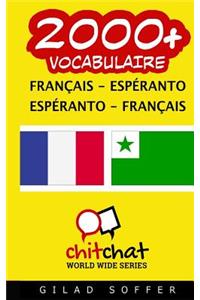 2000+ Francais - Esperanto Esperanto - Francais Vocabulaire