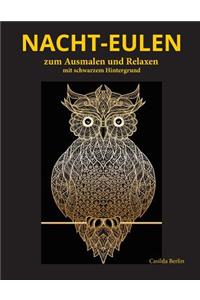 Nacht-EULEN zum Ausmalen und Relaxen