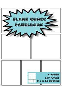 Blank Comic Panelbook