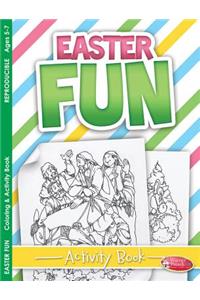 Easter Coloring & Activity Bk
