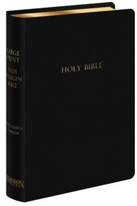 KJV Wide Margin Bible