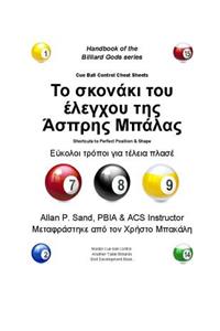 Cue Ball Control Cheat Sheets (Greek)