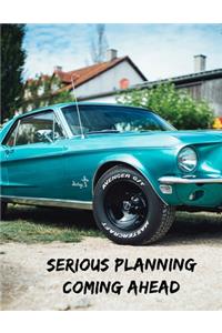 Ford Mustang Undated Quarterly Planner for Men