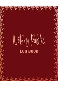 Notary Public Log Book