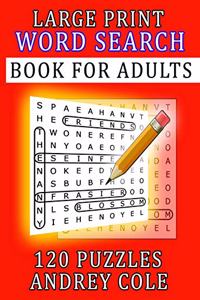 Large Print Word Search Book For Adults