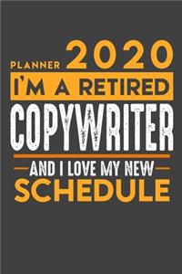 Planner 2020 - 2021 Weekly for retired COPYWRITER
