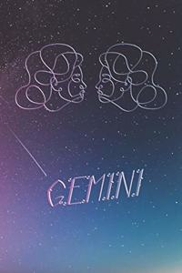 Zodiac Sign Notebook Gemini
