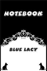 Blue Lacy Notebook