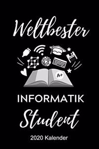 Weltbester Informatik Student 2020 Kalender