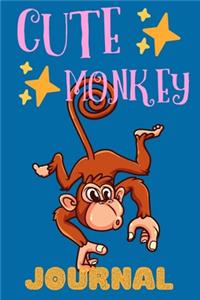 Cute Monkey Journal