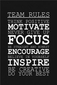 Team Rules
