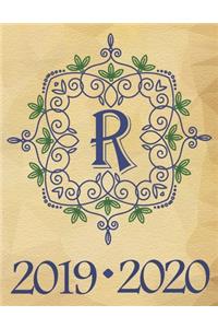 Weekly Planner Initial Letter 