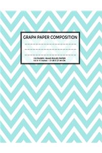 Graph Paper Composition Notebook