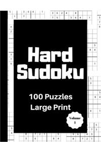 Hard Sudoku 100 Puzzles