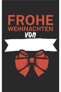 Frohe Weihnachten von