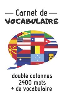 Carnet de Vocabulaire