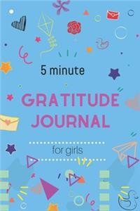 5 Minute Gratitude Journal for Girls
