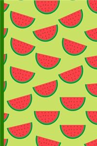Watermelon Pattern Notebook