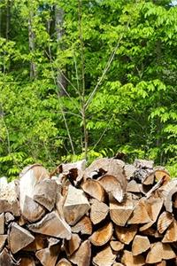 2020 Weekly Planner Springtime Leaves Woodpile 134 Pages