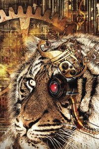 Steampunk Tiger Journal, Narrow Ruled