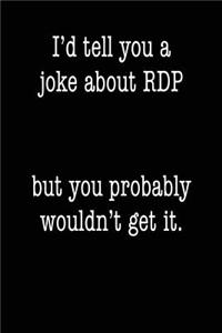 I'd Tell You a Joke About RDP but You Probably Wouldn't Get It