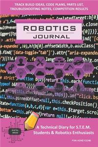 Robotics Journal - A Technical Diary for Stem Students & Robotics Enthusiasts