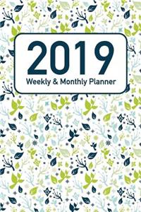 2019 Monthly & Weekly Planner